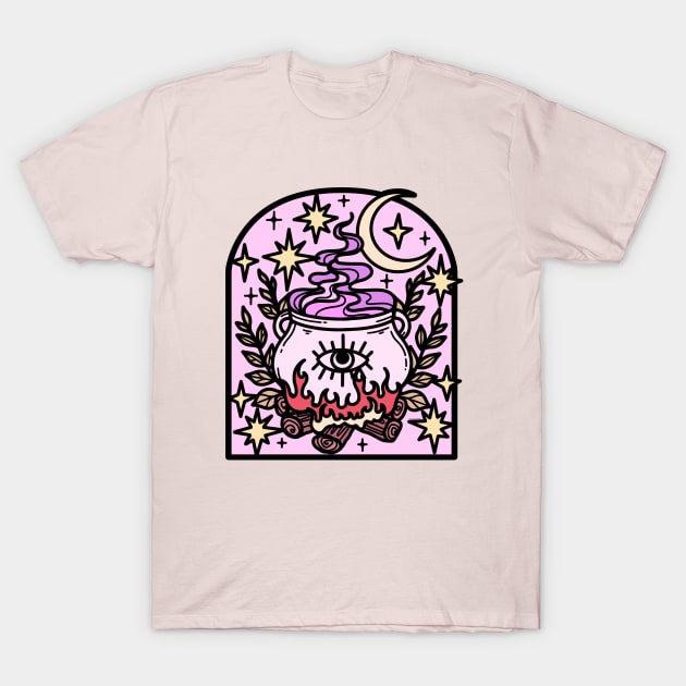 Pastel Witch T-Shirt by chiaraLBart